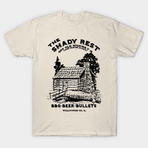 The Shady Rest T-Shirt by NotHistorians1
